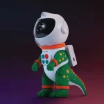 چراغ خواب گرین لاین مدل Astronaut Night Light Projector - تصویر 6